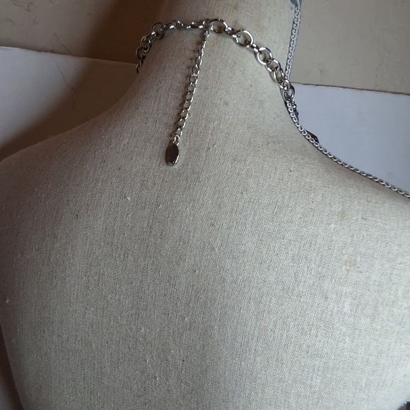 Rainbow Quartz Titanium Iridescent Aura Crystal Necklace - Picture 4 of 12